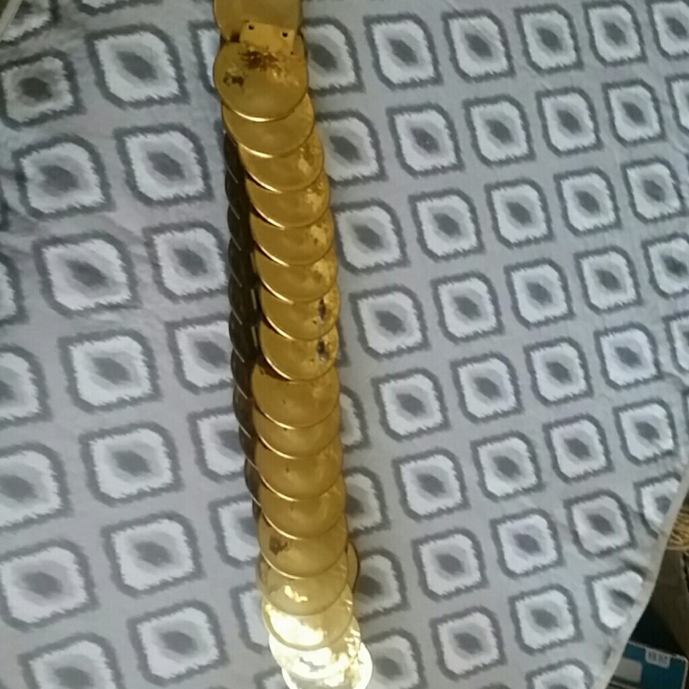 Metal stretchy belt